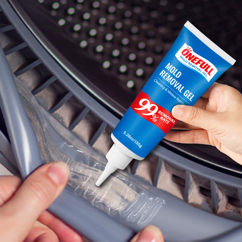 洗衣机皮圈除霉剂滚筒洗衣机胶圈去霉斑啫喱去q霉菌清洁神器霉垢