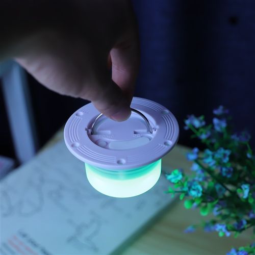 LED圆球底座灯芯七彩灯芯滚塑发光家具灯盘遥控充电接线底座灯芯