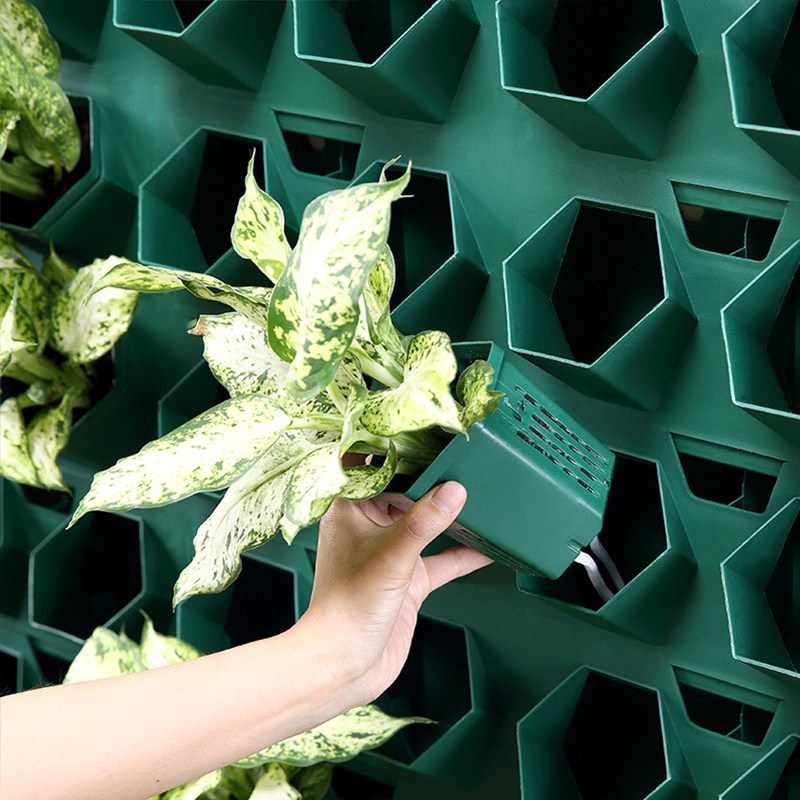 绿植墙阳a台挂式花架壁挂式庭院立体垂直绿化种菜植物墙真植物花