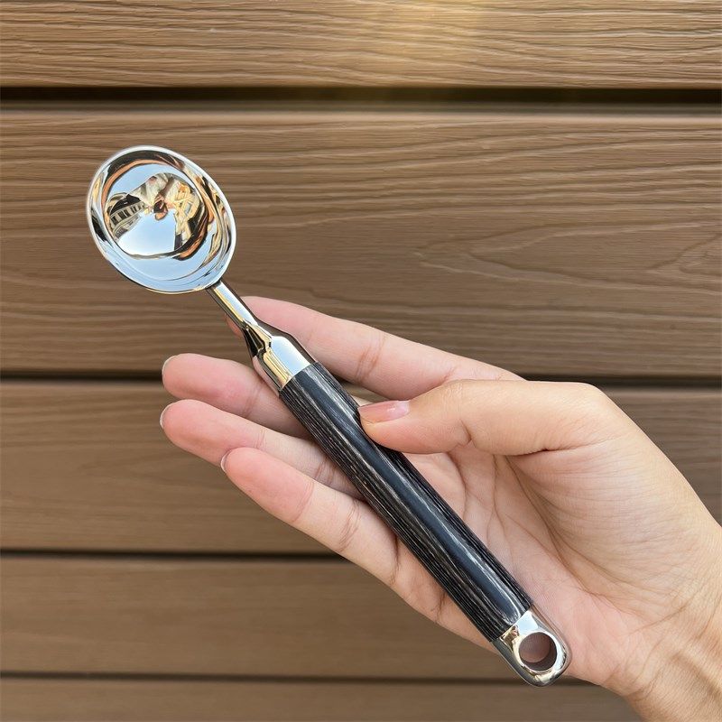 有质感304不锈钢冰淇淋勺雪糕勺挖球器冰激凌勺水果西瓜挖球勺子,餐饮具,西餐勺,淘宝优惠券,粉丝福利购,淘宝优惠卷