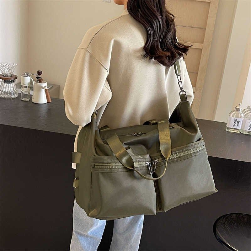 手提旅行包男女款短途轻便大容量斜挎健身包旅游行李包出差收纳袋,箱包皮具/热销女包/男包,旅行袋,淘宝优惠券,粉丝福利购,淘宝优惠卷