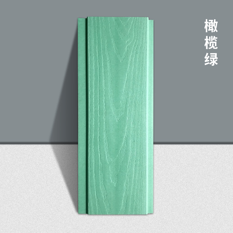 生态木护墙板墙裙集成吊顶板装B饰扣板PVC阳台吊顶.防水背景