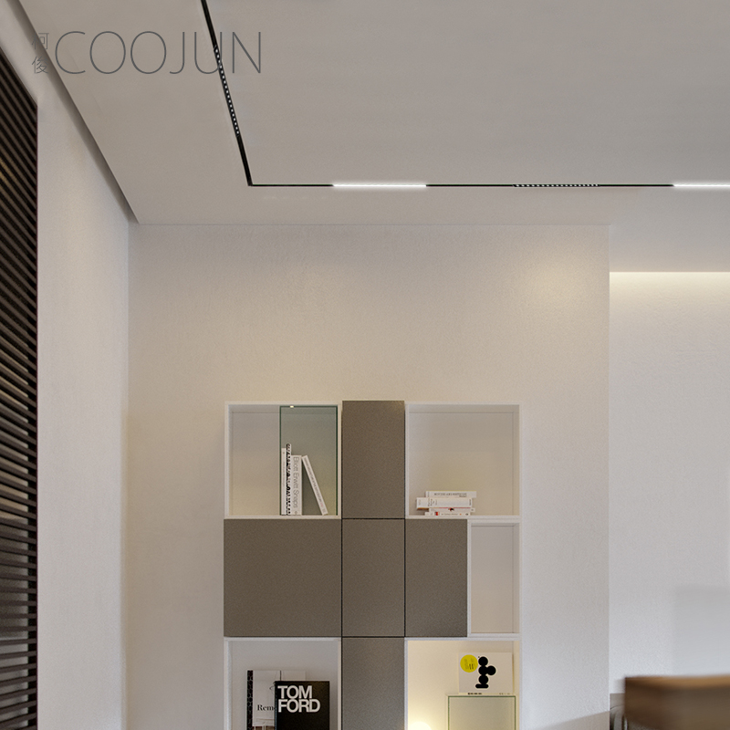 新品COOJUN Indoor Track Lighting Rail Magnetic Ceiling Syste