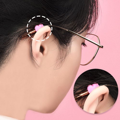 眼镜防脱落神器防滑硅胶套固定耳勾托儿童防掉眼睛框架腿耳后卡扣