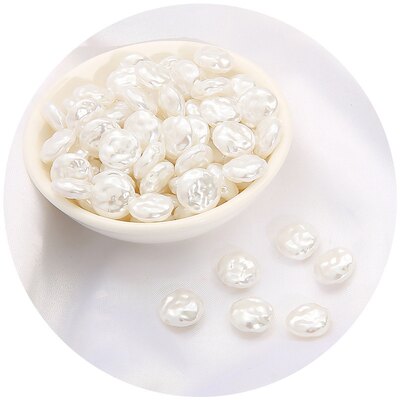 极速.Irregular ABS Imitation Pearls Beads for DIY Bracelet M