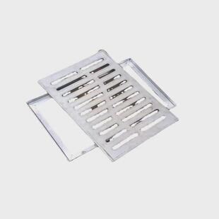 304不锈钢井盖厂家下沉式 饰隐形雨水篦子方形金属污水井盖 装