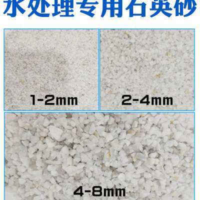石英砂过滤水处理游泳池浴室沙缸罐石英沙白沙子饮用水Z级细沙滤