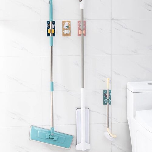 Mop-Holder Broom Storage-Organization Self-Adhesive All-Moun