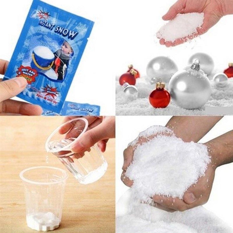 Fake  Instant Artificial Snow Christmas Home Party Decoratio