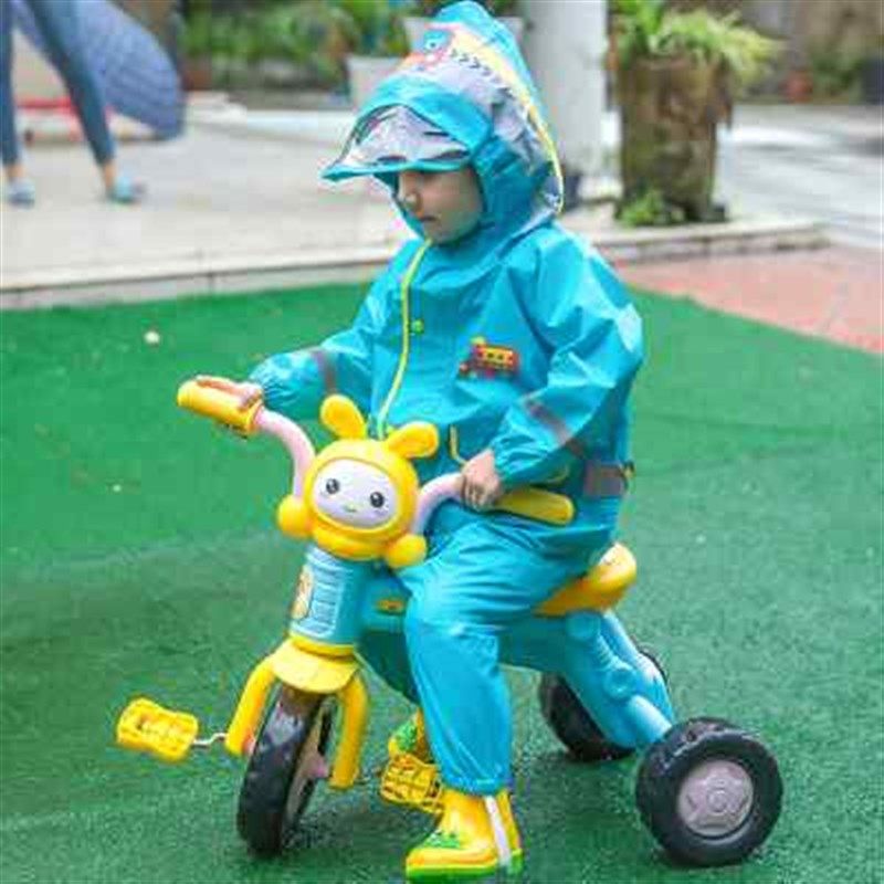 儿童连体雨衣恐龙造型男童女童宝宝幼儿园大帽檐全身雨裤雨披雨服,居家日用,雨披/雨衣,淘宝优惠券,粉丝福利购,淘宝优惠卷