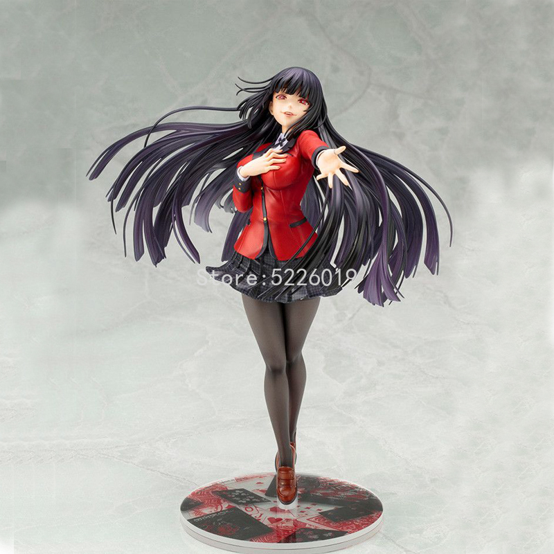 极速22cm Kakegurui Anime Figure Jabami Yumeko Action Figure