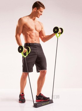 Ab Wheel Roller Sport Bodybuilding Revoflex Xtreme Dobule Wh