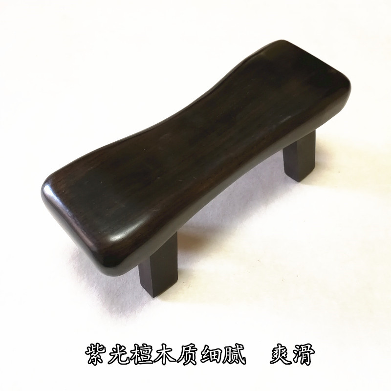 非洲新款单人鸡翅木首枕凳鲁班凳睡枕睡觉枕 枕头凉枕瞎掰枕木质