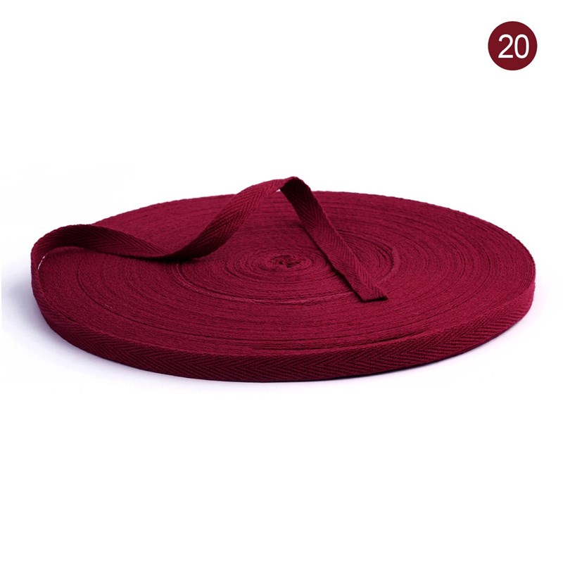 10meters/lot 1cm Multi Color Herringbone Tape Ribbons Woven