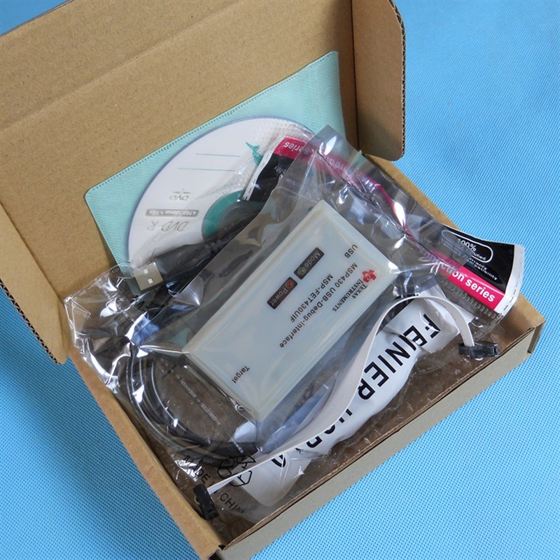 USB MSP430仿真器 pMSP-FET430UIF下载烧录 单片机JTAG烧写器 镀