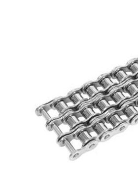 304不锈钢三排链条3分4分5分6分 06B 08B10A12A16A 三排链条接头