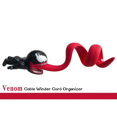 Venom Wire Data Line Holder Action Figure Toys Cable USB Pr