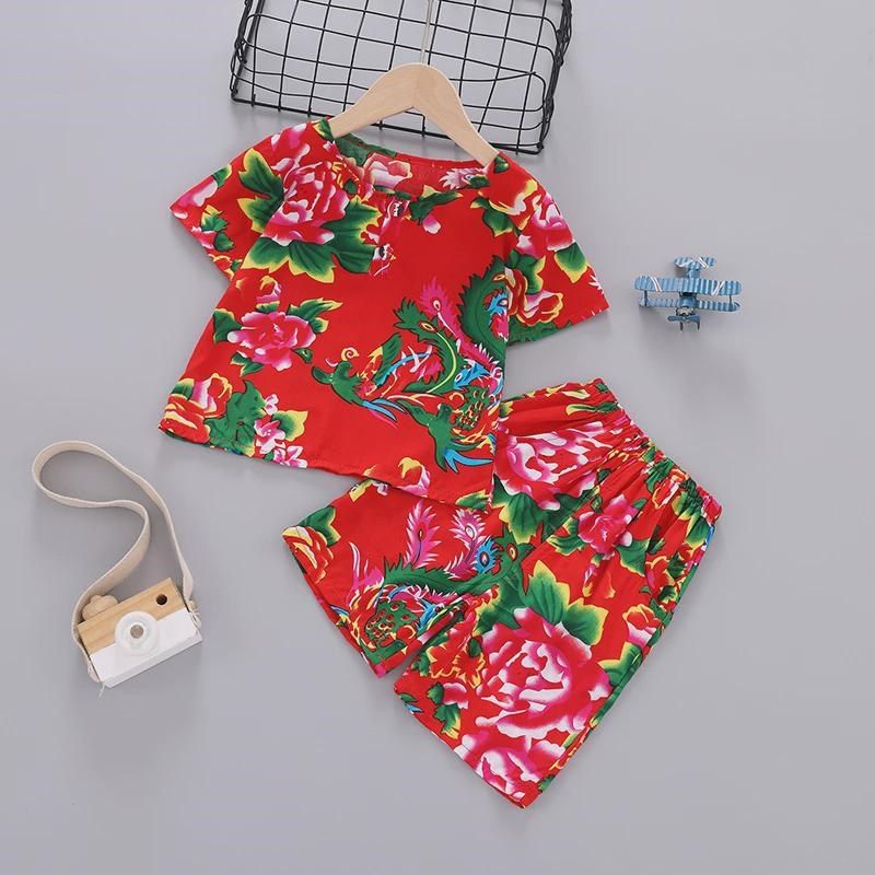 夏棉绸睡衣儿童长袖套装人造棉空调服幼儿中小童家居服花布防新款,童装/婴儿装/亲子装,家居服套装,淘宝优惠券,粉丝福利购,淘宝优惠卷