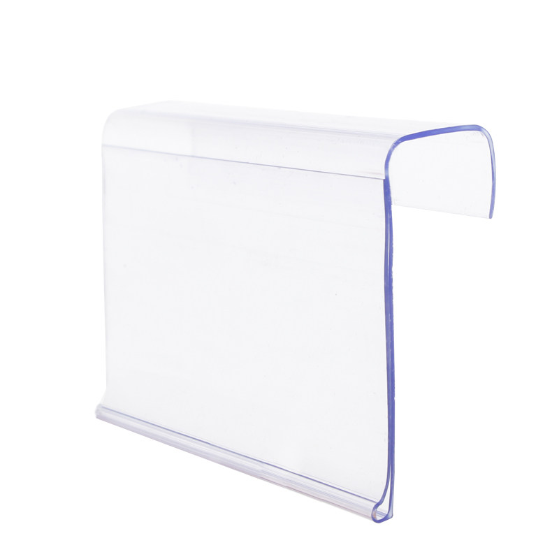 超市标价条仓库货架标识牌散称挂式标签J牌塑料透明标签套物料卡