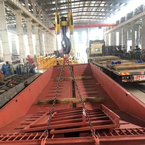 山东可移动式洗车槽建筑工地钢制洗车池大型车辆冲洗免基础过水池