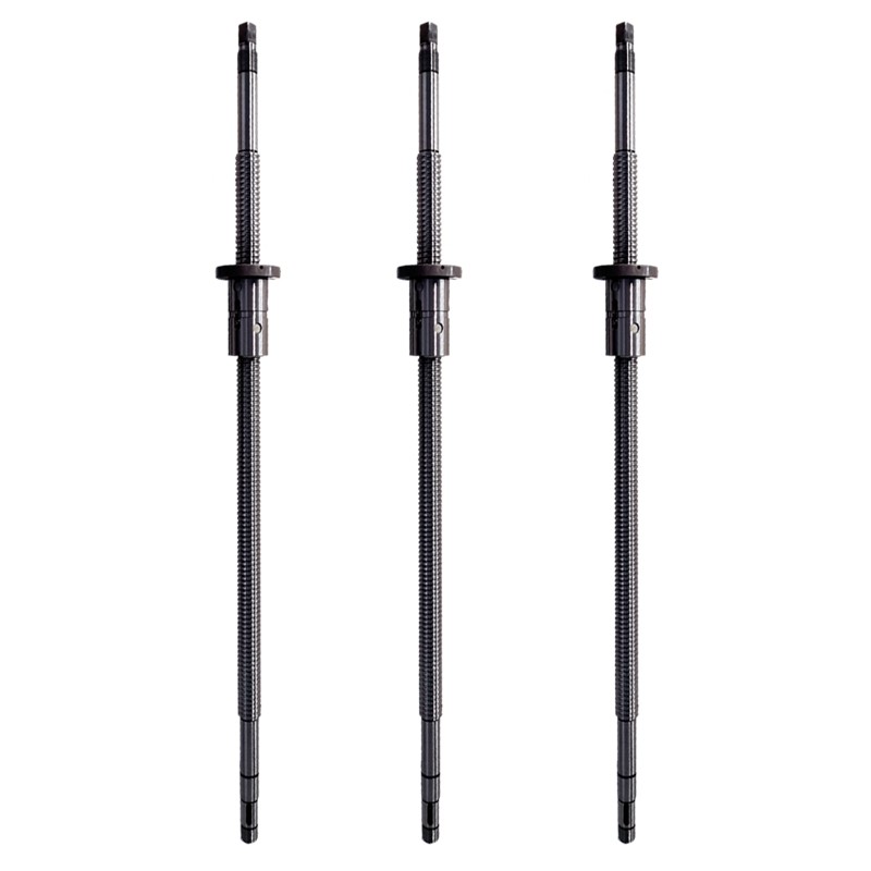 精密滚珠丝杆滚珠丝n杠金属反向器螺母套装材质不锈钢数控车床定