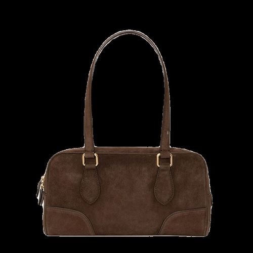 包包女式2024新款潮韩国复古时尚百搭磨砂绒通勤手提单肩包腋下包