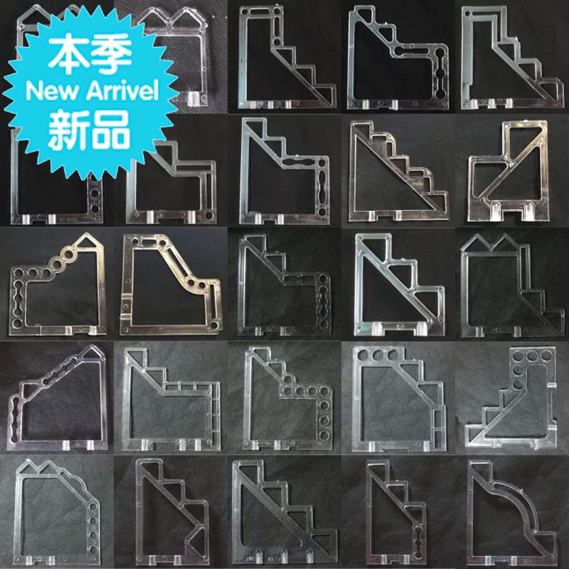 高货现货速发灯饰灯具配件 9吸顶灯水晶灯平板低压灯 塑料玻璃支