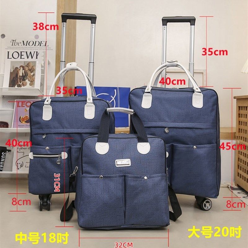 旅行包拉杆包大容量可背收纳行李包男女登机拉杆箱带轮子的行李袋,箱包皮具/热销女包/男包,旅行袋,淘宝优惠券,粉丝福利购,淘宝优惠卷