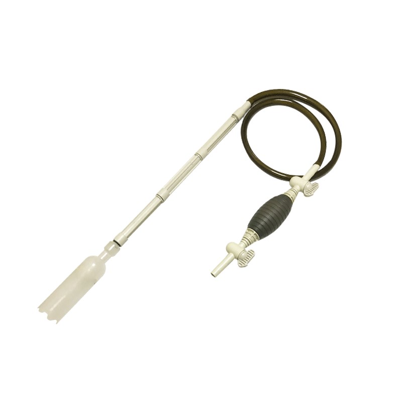 鱼缸换水器抽水鱼缸吸便洗沙器吸污器手动抽水清S洁工具虹吸管康