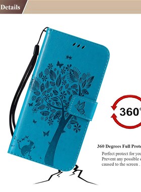 Leather Wallet Case  Samsung Galaxy Note 3 4 5 8 9 Core Gran