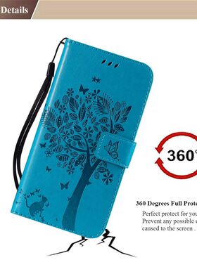 Leather Wallet Case  Samsung Galaxy Note 3 4 5 8 9 Core Gran