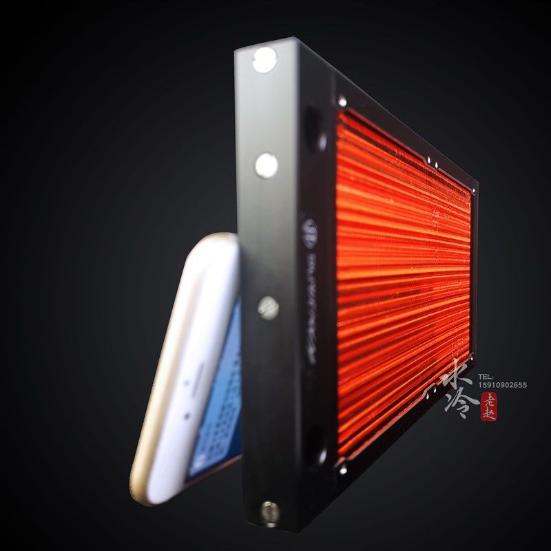 现货新款駻匠超薄17MM版悍将冷排120 240 360紫铜 A4机箱分体水冷