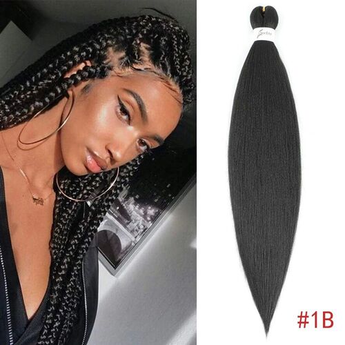 小众高货Braiding Hair Pre Sretched Synthetic Braid Extension