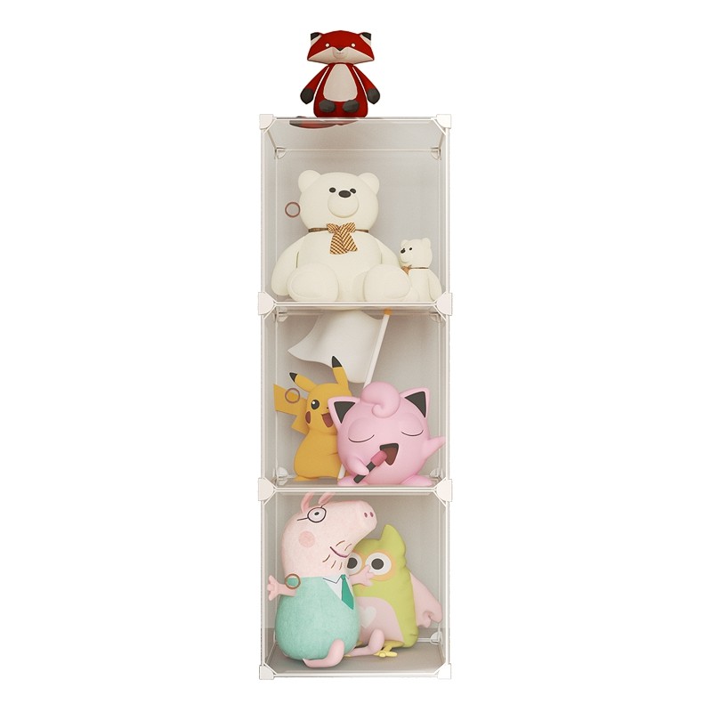 玩偶收纳桶pvcl布娃娃置物架收纳筐大超大容量玩具快速收纳神器