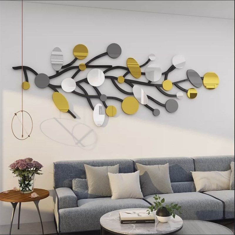 卧室房间布置电视机背景墙面装饰壁纸自粘挂件餐桌客厅3d立体墙贴,家居饰品,文化墙贴,淘宝优惠券,粉丝福利购,淘宝优惠卷