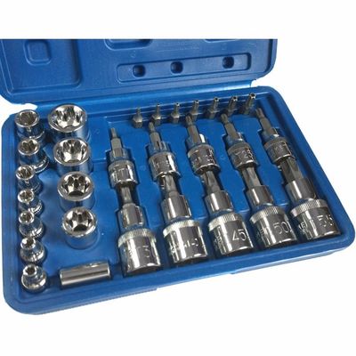 速发Male Female Torx Star Socket & Bit Set30pcs E & T So