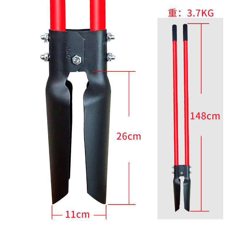 挖洞工具对锹移苗器n移栽器挖电线杆坑对铲取土器对杴打桩挖坑神