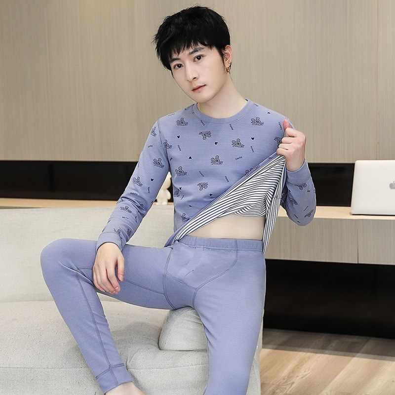 德绒保暖内衣套装男士秋衣秋裤男青年学生德荣衬衣衬裤青少年,男装,其他套装,淘宝优惠券,粉丝福利购,淘宝优惠卷