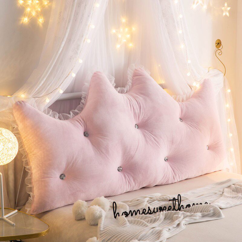 网红榻榻米靠枕床头大靠背软包高级感学生宿舍护腰防撞奶油风靠垫,居家布艺,床头靠垫,淘宝优惠券,粉丝福利购,淘宝优惠卷