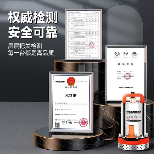 直流潜水泵12v24v48v60v抽水泵家用电瓶电动车农用灌溉小型抽水机