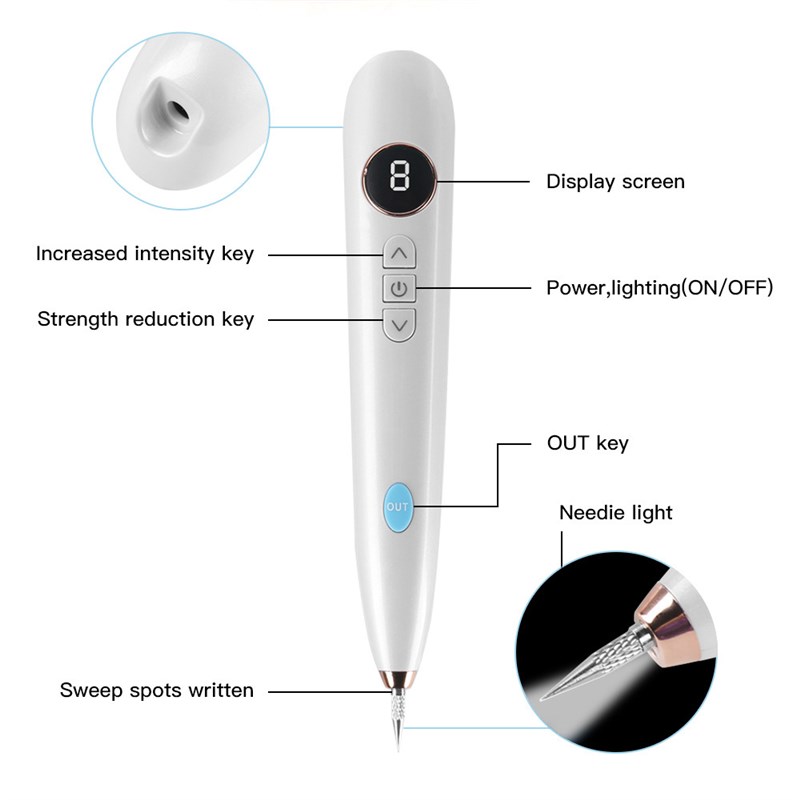 速发Mole Removal Pen for Skin Tag Remover Freckle Black Dot