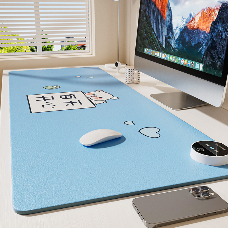 速发加热滑鼠垫超大办公室电脑桌面加热暖桌垫学生学习写作业保温 3C数码配件 USB暖手鼠标垫 原图主图