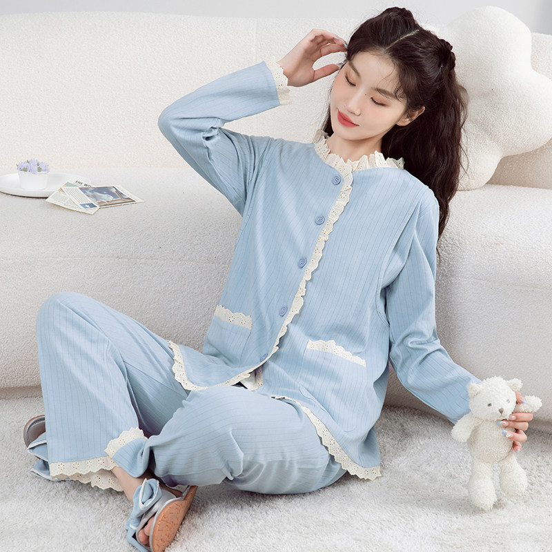 月子服秋冬款纯棉产m后孕妇哺乳睡衣春秋吸汗透气家居服秋季两件,孕妇装/孕产妇用品/营养,家居服套装,淘宝优惠券,粉丝福利购,淘宝优惠卷