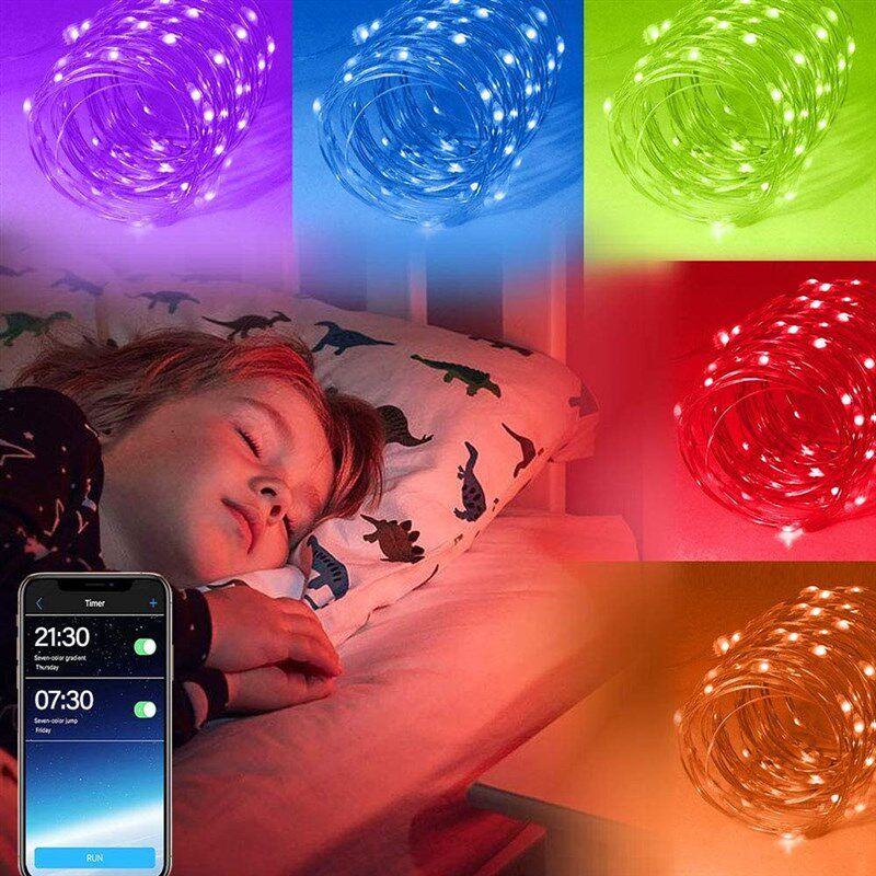 5/10/20M LED Bluetooth String Light Christmas Tree Decoratio