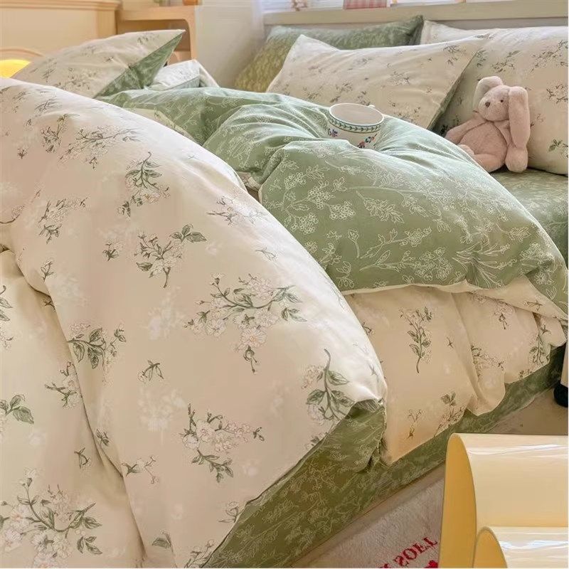 1米6被套三件套1米8乘2米被套秋冬四件套180x200纯棉160x210被罩