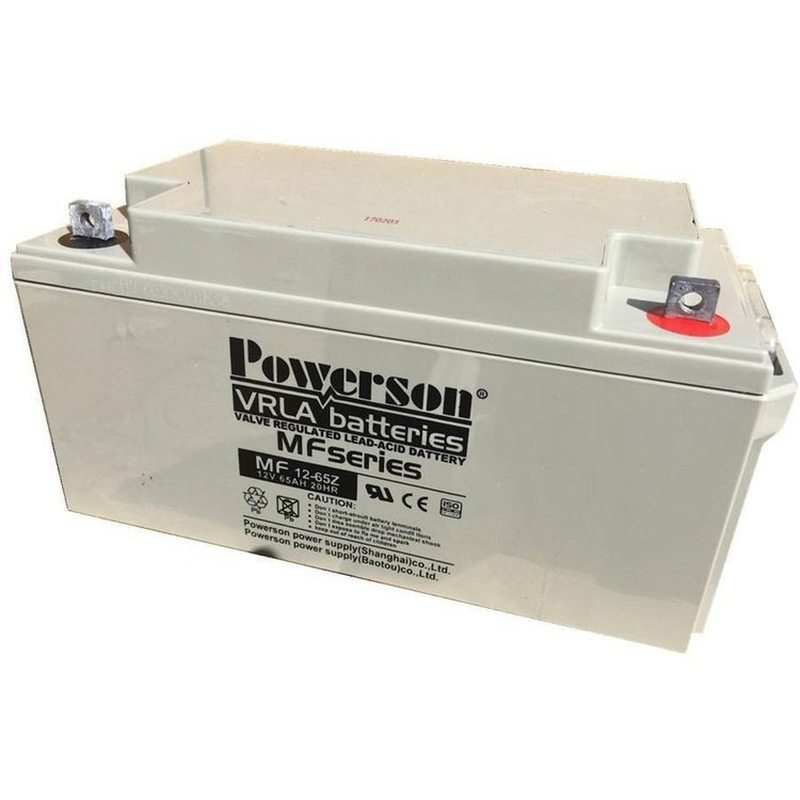 Powerson蓄电池MF12-65复华铅酸蓄电池12V65AH/20HR直流屏 配电柜