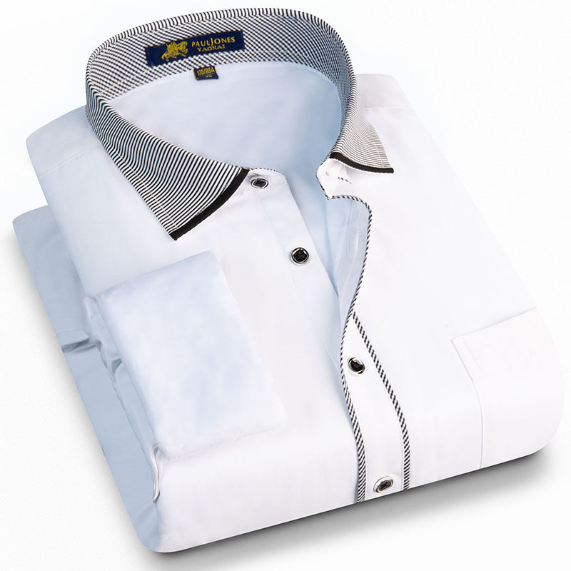 冬季男式免烫商务加绒加厚衬衣结婚职业正装胖子大码长袖保暖衬衫,男装,衬衫,淘宝优惠券,粉丝福利购,淘宝优惠卷