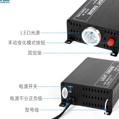 推荐LED16W45W光纤灯光纤机LED光源产生器LED星空顶光源机LED星空