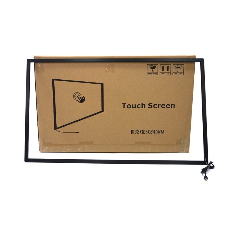 红外触摸屏框 定做液晶led拼接触控框投影互动显示器电视加装触摸