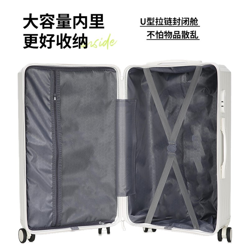 37开复古轻奢行李箱24寸男旅行箱26寸拉杆箱子女28寸大容量密码箱